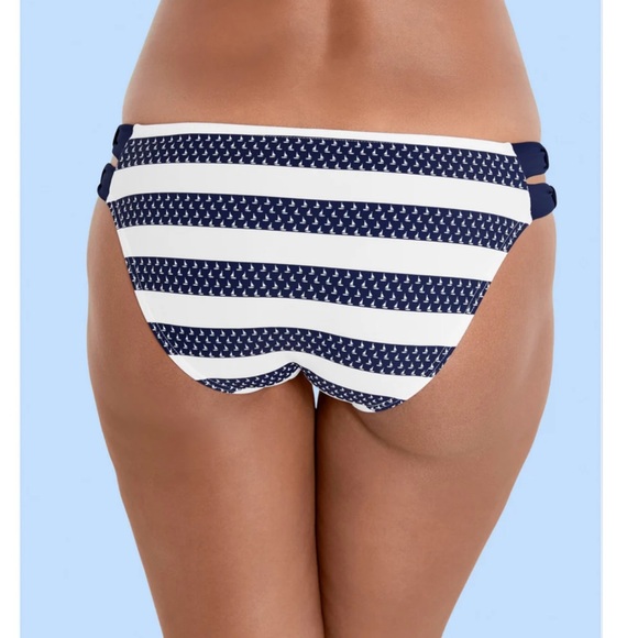 NWOT Venus Nautical Tankini Top and Strappy Bottom - Picture 13 of 16